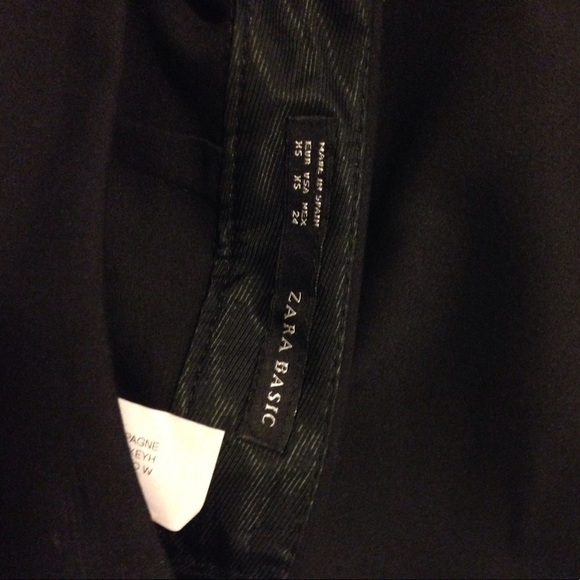 New Zara envelope origami fold over asymmetric hem faux wrap mini skirt skort - Picture 11 of 11